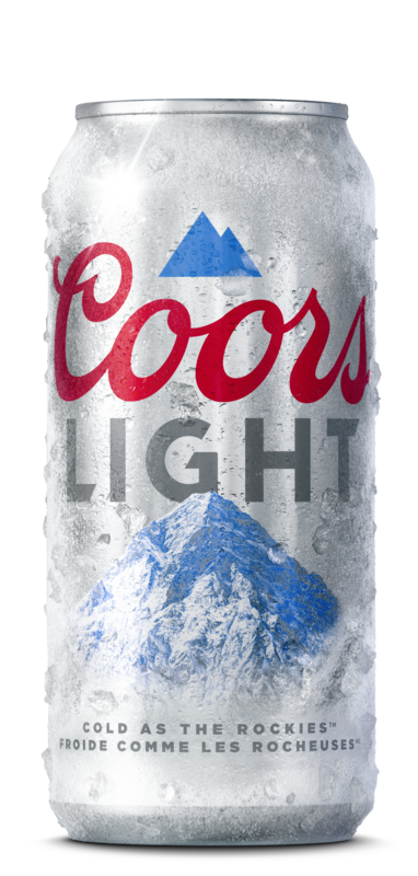 Coors Light cans